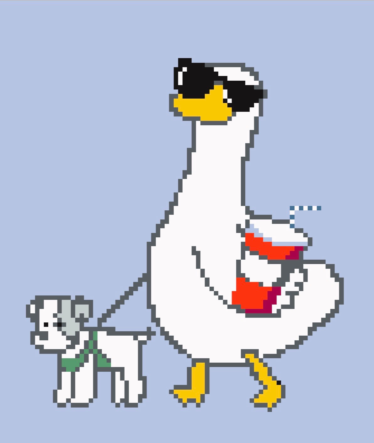 DIGITAL DOWNLOAD : Coffee Duck