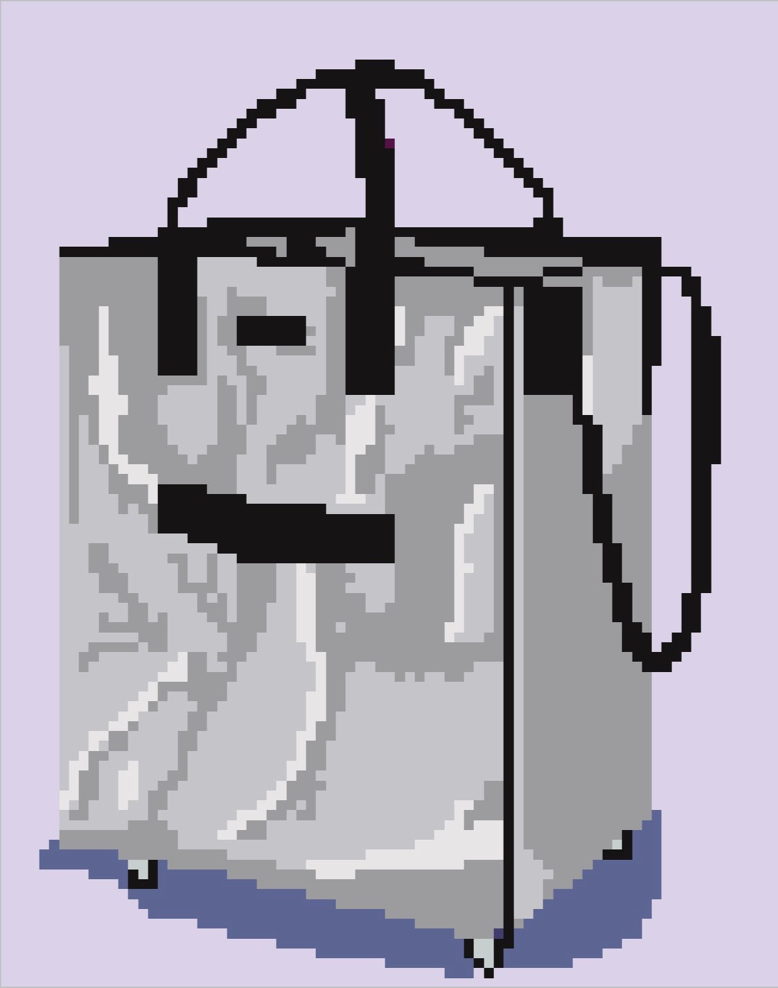 Digital Download: Hulken Bag Needlepoint Chart