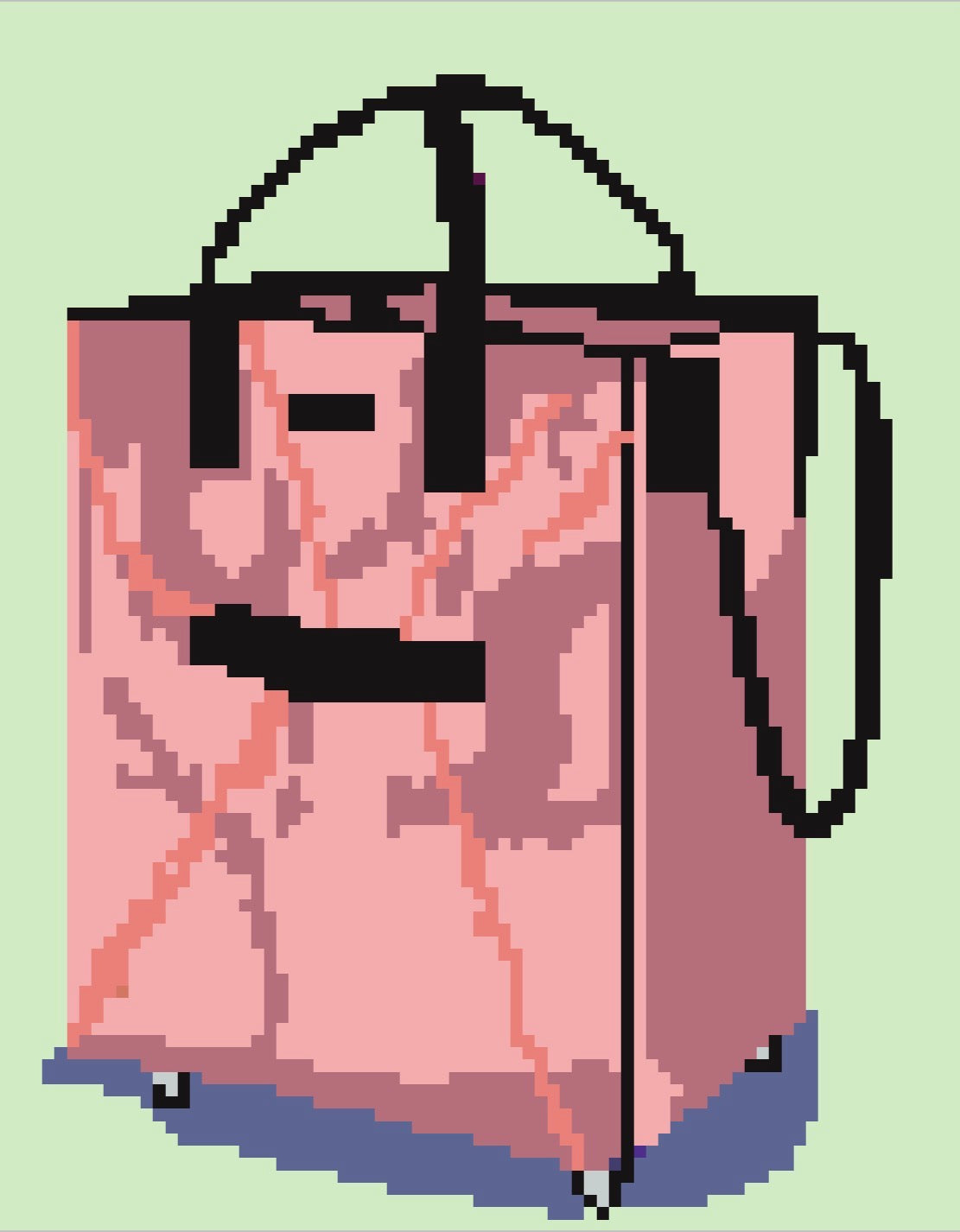 Digital Download: Hulken Bag Needlepoint Chart