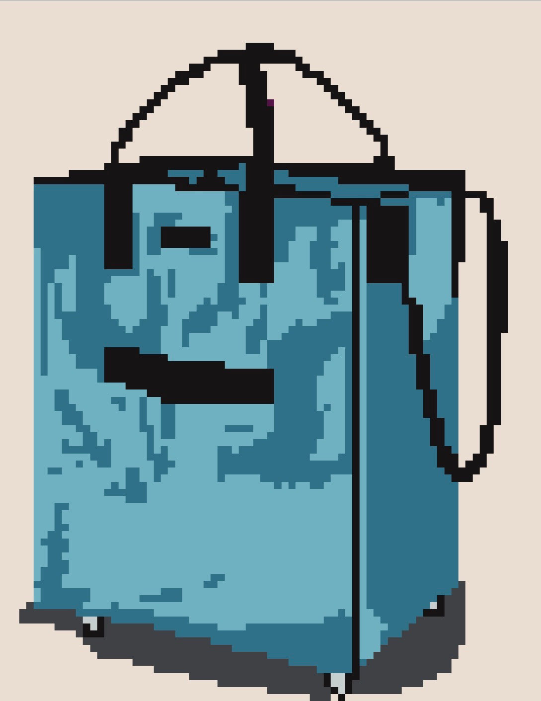 Digital Download: Hulken Bag Needlepoint Chart