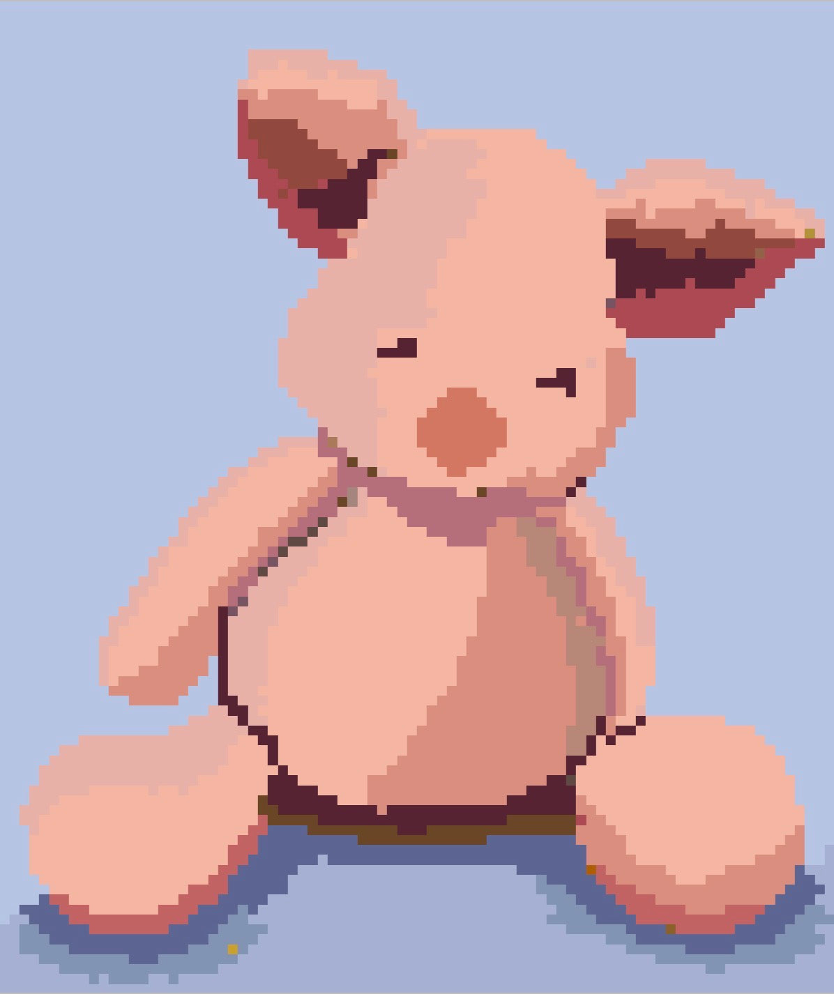 DIGITAL DOWNLOAD : Vintage Piglet
