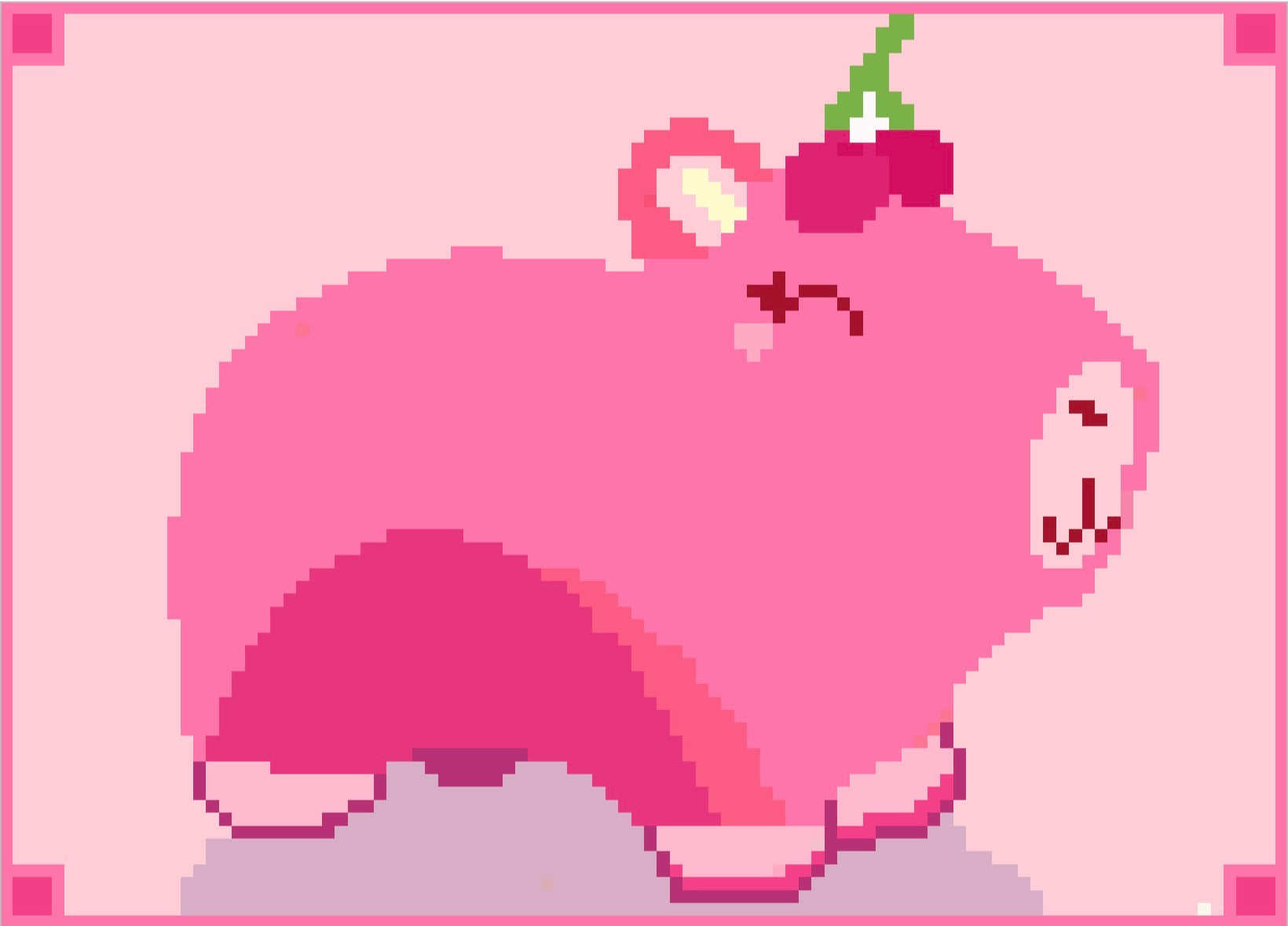 DIGITAL DOWNLOAD : Cherry Capybara