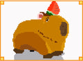 DIGITAL DOWNLOAD : Watermelon Capybara