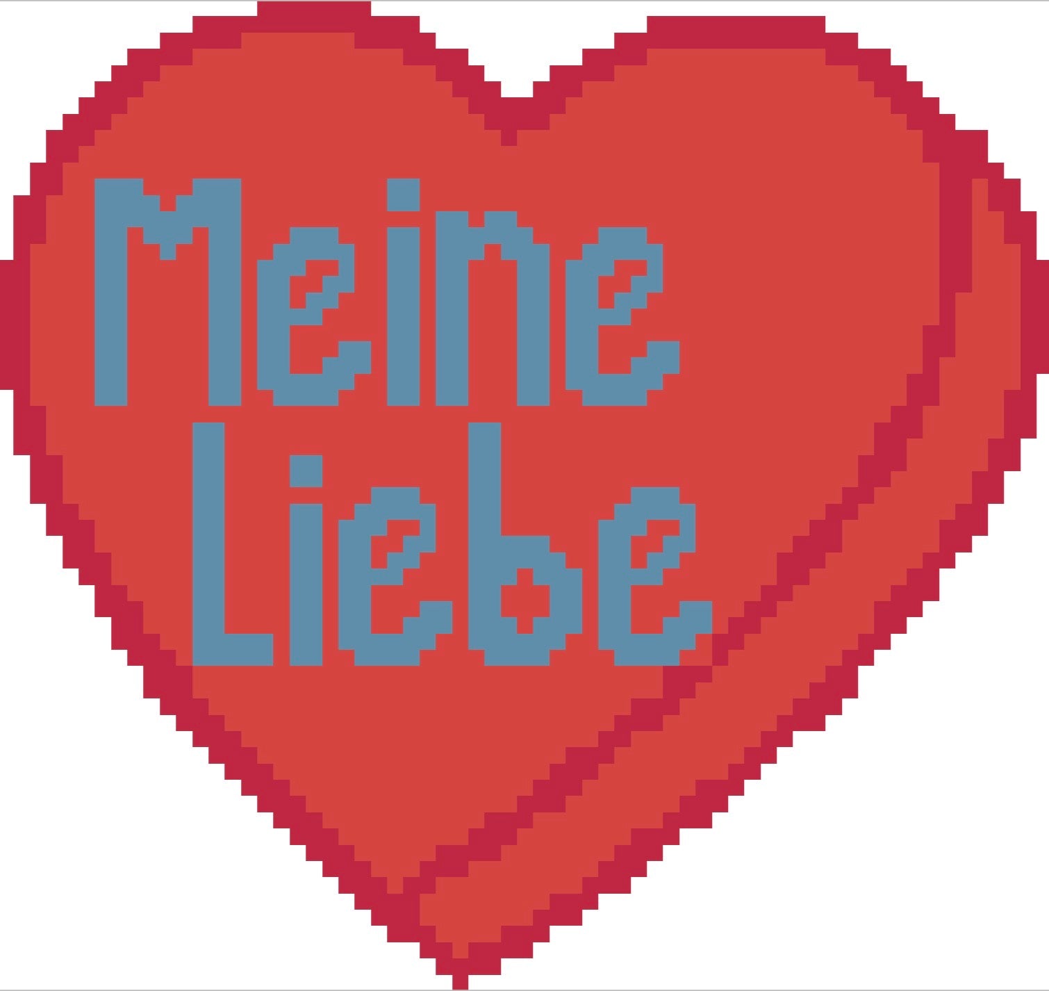 DIGITAL DOWNLOAD: Meine Liebe Heart