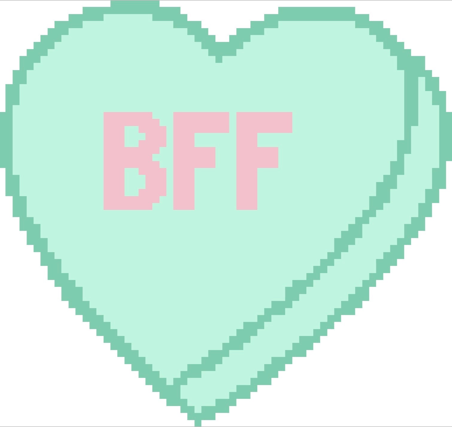 DIGITAL DOWNLOAD: BFF Heart