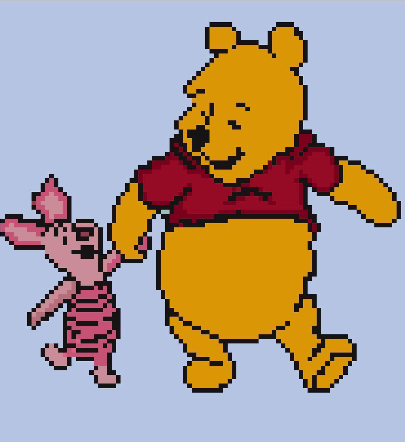 DIGITAL DOWNLOAD : Winnie the Pooh & Piglet