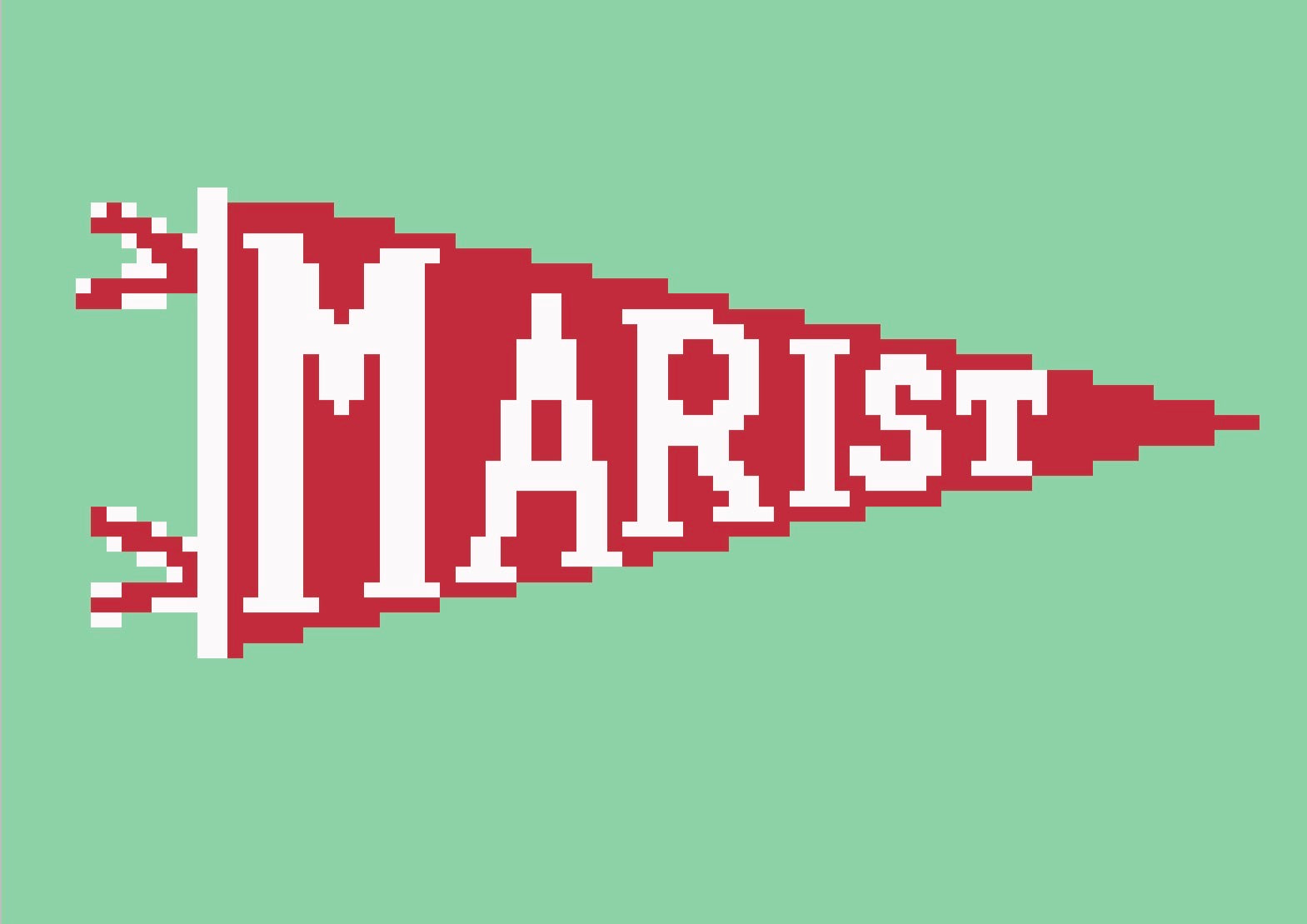 DIGITAL DOWNLOAD: College Pennant Marist