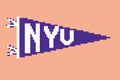 DIGITAL DOWNLOAD: College Pennant NYU