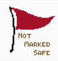 DIGITAL DOWNLOAD: Not Marked Safe Stitch Chart