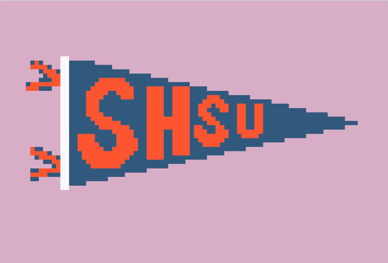 DIGITAL DOWNLOAD: College Pennant SHSU