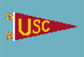 DIGITAL DOWNLOAD: College Pennant USC